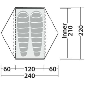 Robens Boulder 2 Two Person Dome Tent - Image 8