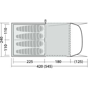 Robens Wolf Moon 4XP Four Person Family Tent - Image 11