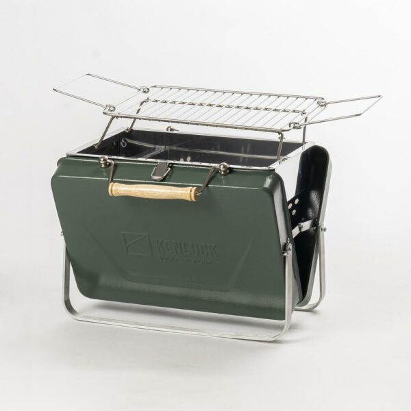 Kenluck Buddy Grill BBQ Hammertone Gloss Green