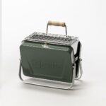 Kenluck Mini Grill BBQ Hammertone Gloss Green