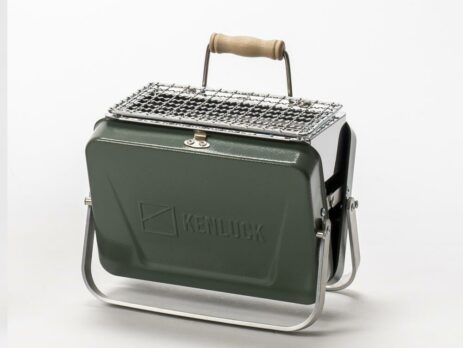 Kenluck Mini Grill BBQ Hammertone Gloss Green