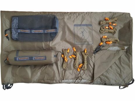 Bushmen Ultralight Tarp 2×3 Dark Olive