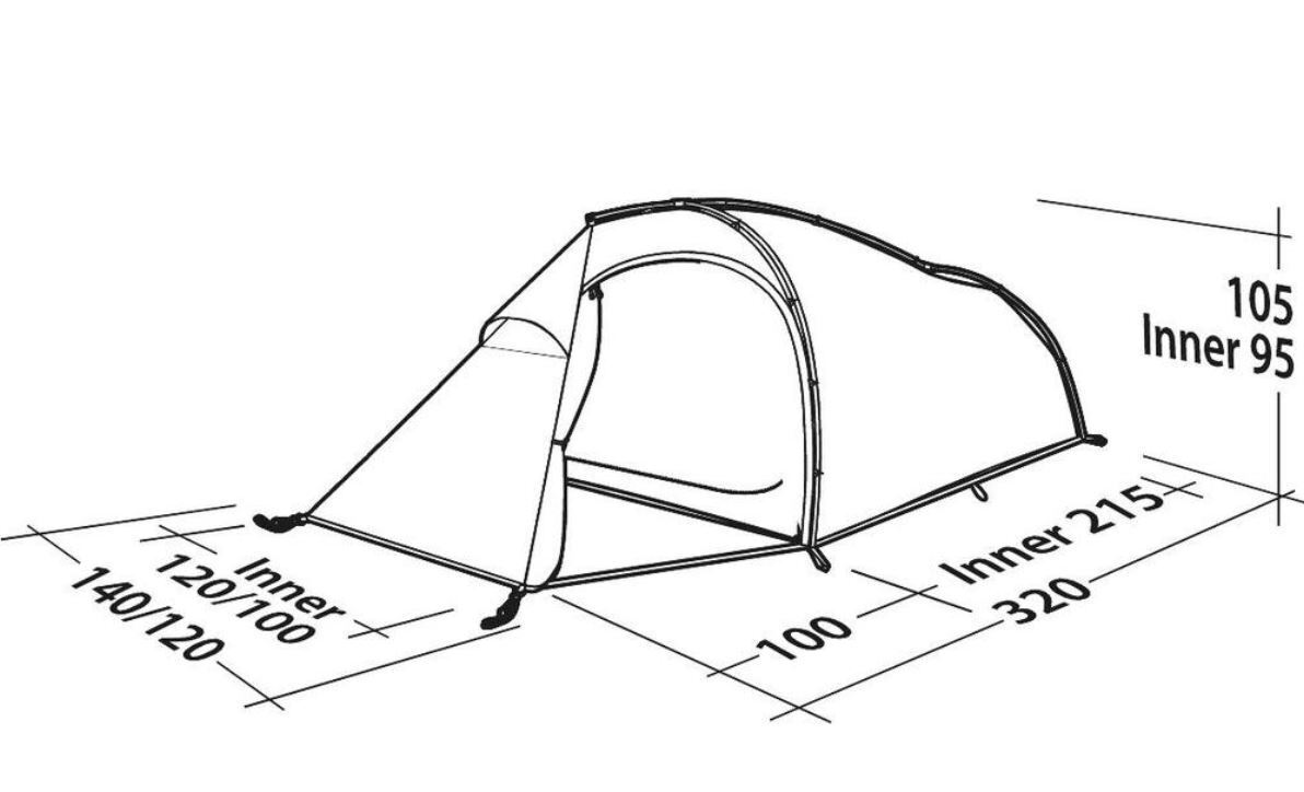 Robens Buck Creek 2 lightweight tent Equipment Outdoors