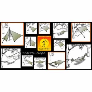 Bushmen Ultralight Tarp 4×3 Dark Olive - Image 7