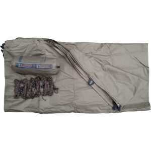 Bushmen Ultralight Tarp 3×3 Dark Olive - Image 8