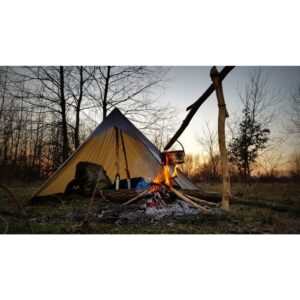 Bushmen Ultralight Tarp 3×3 Dark Olive - Image 3