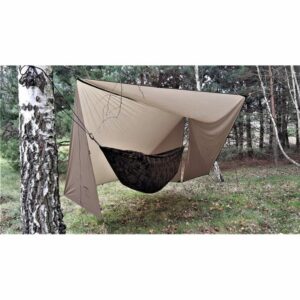 Bushmen Ultralight Tarp 4×3 Dark Olive - Image 6