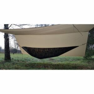 Bushmen Ultralight Tarp 4×3 Dark Olive - Image 5