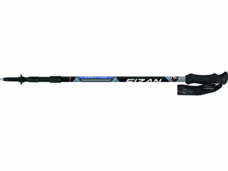 Fizan Prestige walking trekking poles Blue pair