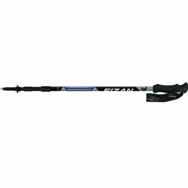 Fizan Prestige walking trekking poles Blue pair
