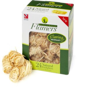 Flamers Natural Firelighters – 24 Pack