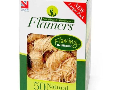 Flamers Natural Firelighters – 50 Pack