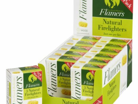 Flamers Natural Firelighters – Mini 3pk (Box of 12)