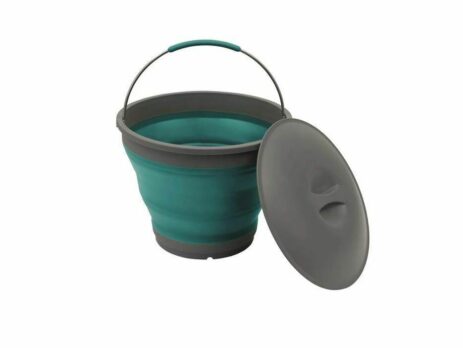 Outwell collapsible bucket with lid - Deep Blue