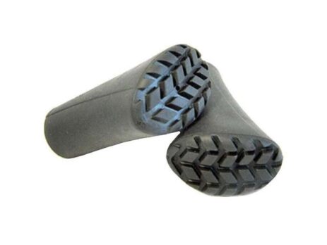 Fizan Nordic walking pole Rubber Tip wSteel Ring (Pair)