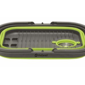 Outwell Collapsable Washing Base with handle & lid Lime Green - Image 2