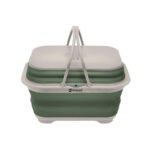 Outwell Collapsable Washing Base with handle & lid Shadow Green