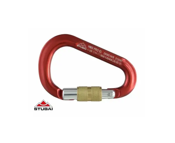 STUBAI HMS PRO EASYLOCK climbing Red