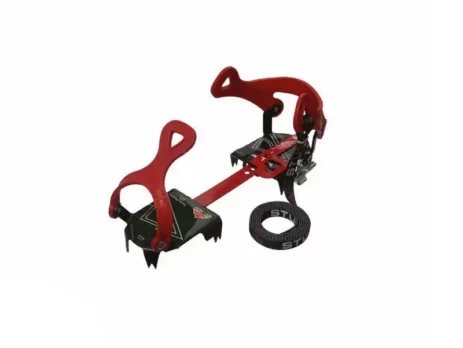 Stubai Twin Peaks universal crampon with cradle binding