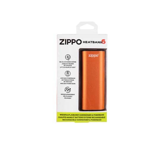 Zippo HeatBank 6 Rechargeable Hand Warmer Orange3