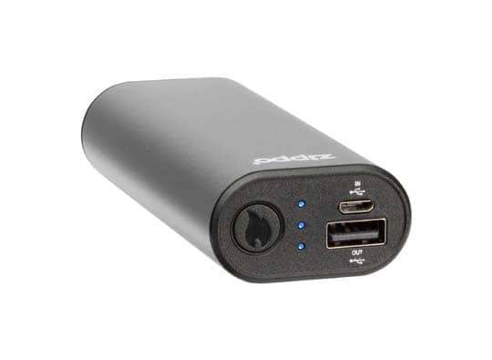 Zippo HeatBank 6 Rechargeable Hand Warmer Silver1