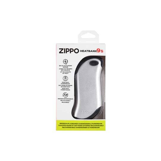Zippo HeatBank 9s Rechargeable Hand Warmer Silver3