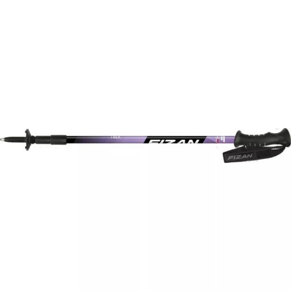 Fizan Trek 3 part trekking poles Violet pair