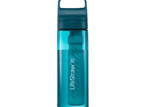 LifeStraw Go 650ml Filter Bottle Laguna Teal Tritan Renew