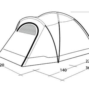 Outwell cloud tent overview