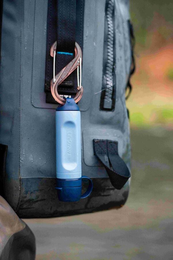 Peak Series Solo Personal Water Filter Mountain Blue