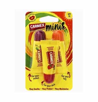 Carmex Mini Trio Lip Balm