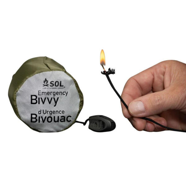 Bivvy OD Green with Rescue Whistle