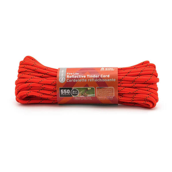 Fire Lite Tinder Cord 550 Grade 50ft