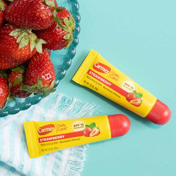 Carmex Lip Balm Strawberry Tube