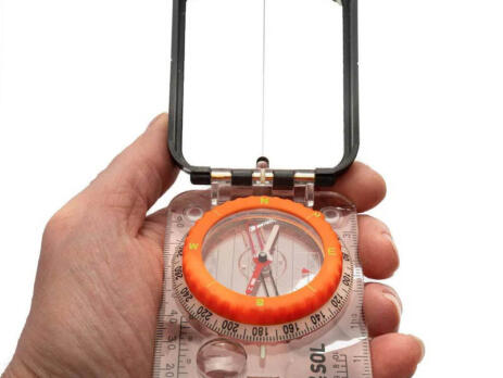 SOL Sighting Compass With Mirror