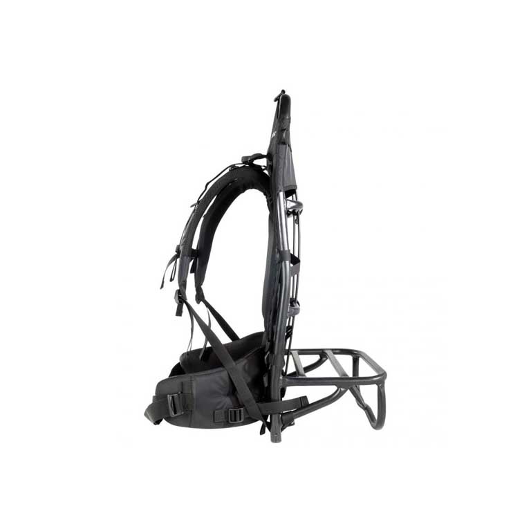 Zaino Tatonka Lastenkraxe Heavy Duty In Alluminio Con Telaio - Nero, Taglia Large