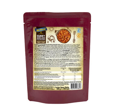 Bla Band Curry Sausage with Potatoes