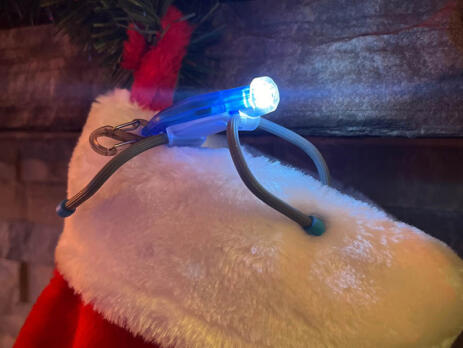 BugLit Rechargeable Micro Flashlight Blue Charcoal