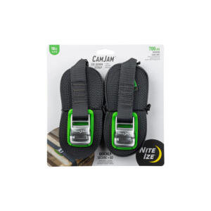 CamJam Tie Down Strap 18ft 2 Pack Green