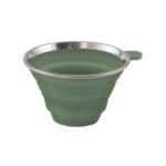 Collaps Coffee Filter Holder shadow green