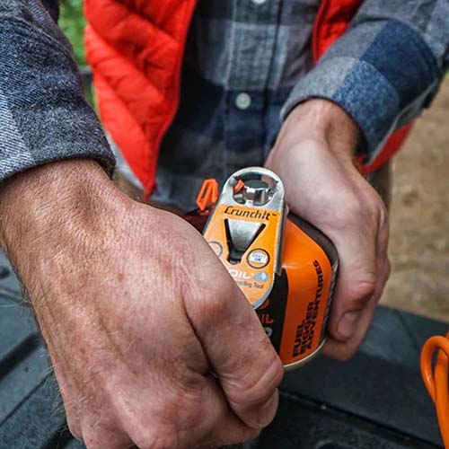CrunchIt Fuel Can Recycling Tool