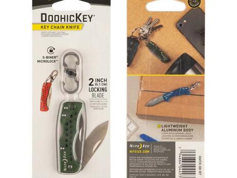 DoohicKey Key Chain Knife Green