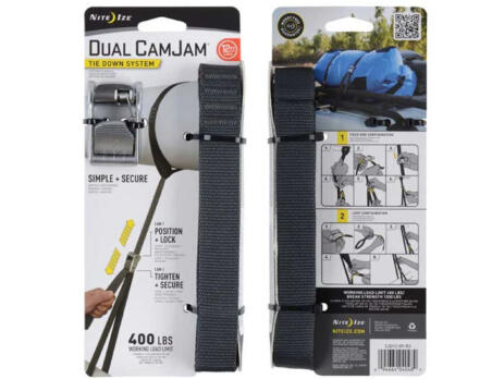 Dual Camjam Tie Down System 12 Ft