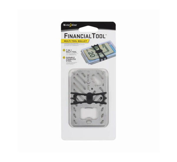 Financial Tool Multi Tool Wallet Stainless