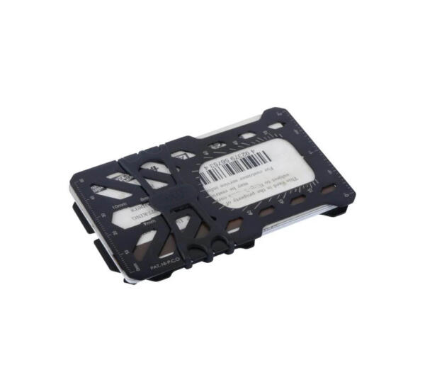 Financial Tool Rfid Blocking Wallet Black