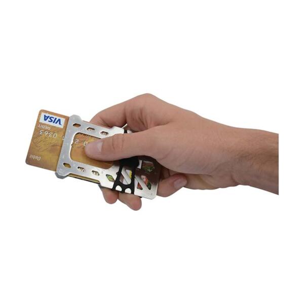 Financial Tool Rfid Blocking Wallet Stainless