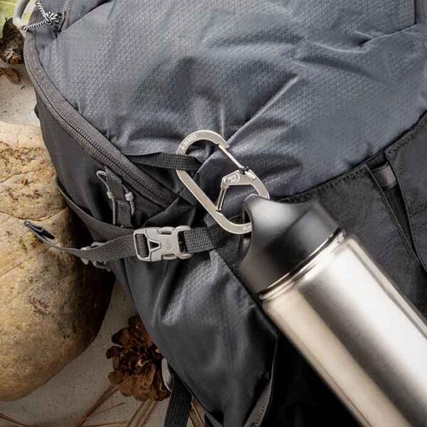 G-Series SlideLock Dual Chamber Carabiner S Steel 3