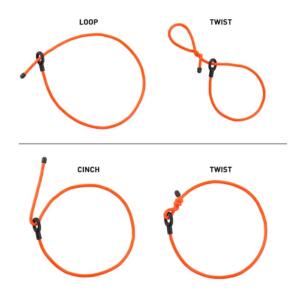 Gear Tie Loopable plus Handle Twist Tie
