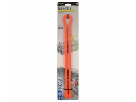 Gear Tie Mega Twist Tie 32 In Bright Orange