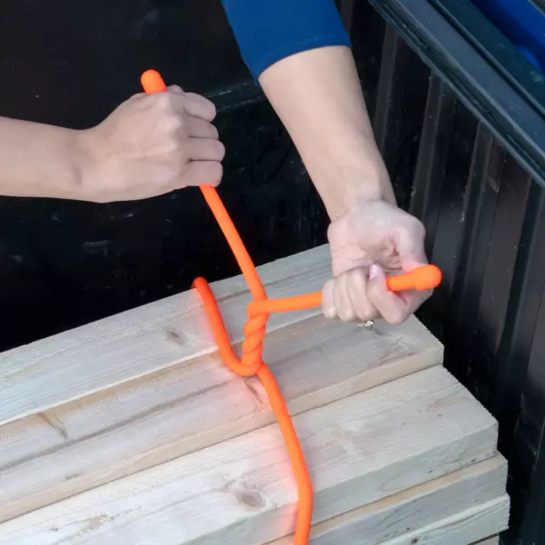Gear Tie Mega Twist Tie 64 Inch Bright Orange